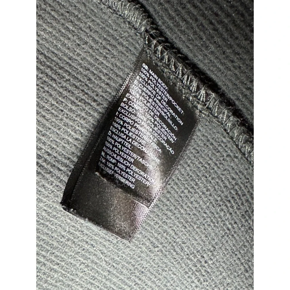 The North Face Apex Canyonwall Mens Gray Heather Full Zip Softshell Jacket M